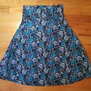 LuLaRoe Azure skirt